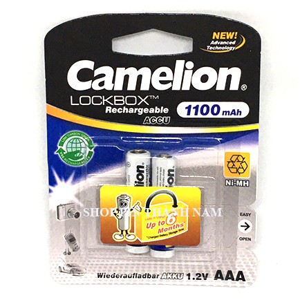 Pin sạc AAA Camelion 1100mah