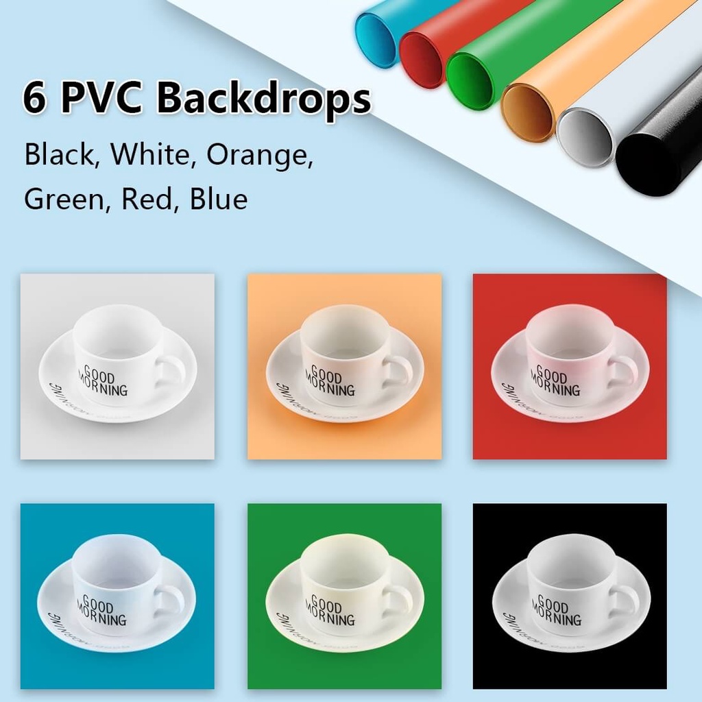 HỘP CHỤP ẢNH SẢN PHẨM 30X30CM CÓ ĐÈN LED PULUZ (TẶNG 6 PHÔNG NỀN)