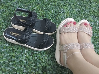 Sandal bánh mỳ đính đá Thái lan