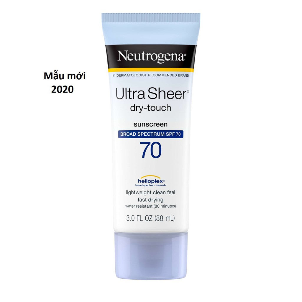 Kem Chống Nắng Neutrogena Ultra Sheer Dry Touch SPF 70 (88ml) _ NTG015CN