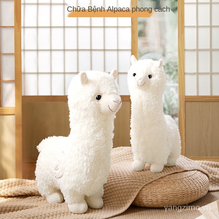 Thú nhồi bông hình lạc đà Alpaca đáng yêu