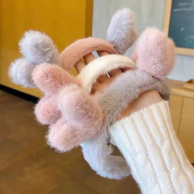 Băng đô rửa mặt họa tiết hoạt hình thời trang 2021