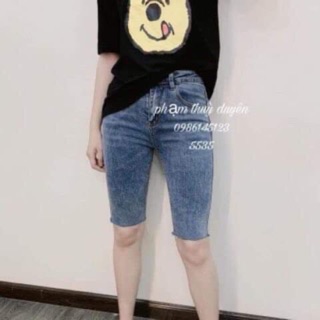 Quần bò ngố 2 màu cực xinh