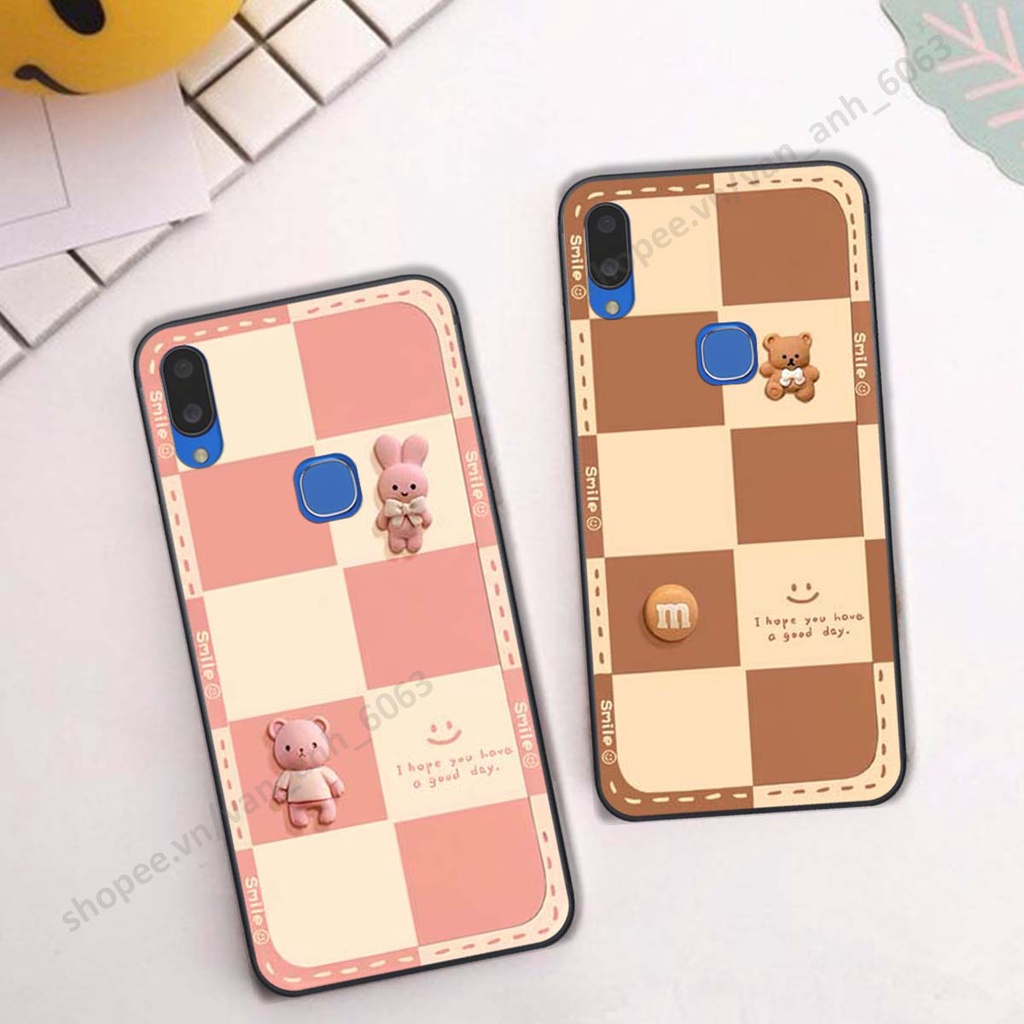 Ốp lưng Vivo V11 / V11i hình gấu, kẹo dễ thương cute