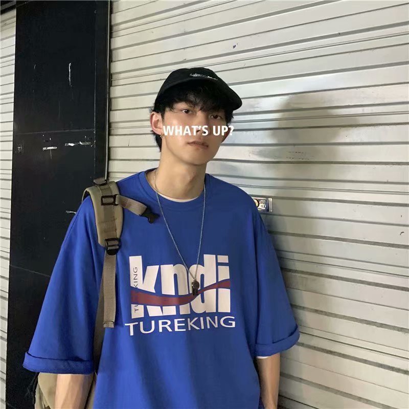 Áo Thun Ngắn Tay Dáng Rộng Phong Cách Năng Động Trẻ Trung Dành Cho Cả Nam Và Nữ Size S-5XL