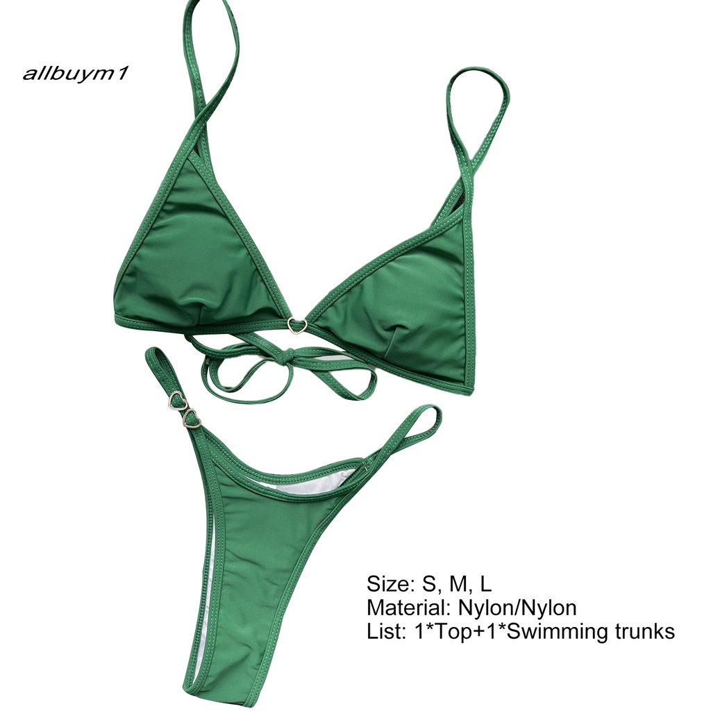 Bikini hai mảnh thiết kế đơn giản cho nữ