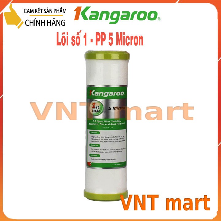 Lõi lọc nước số 1 Kangaroo – Phụ kiện máy lọc nước Kangaroo – VNT_mart