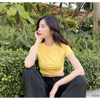 Áo croptop thun Nữ ôm OvanMade AM4314