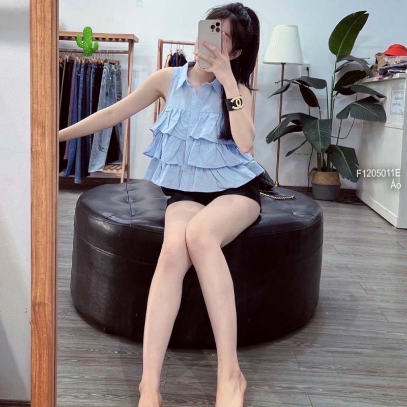 Áo sơ mi tầng tiểu thư ☘️☘️☘️☘️ alohashop91