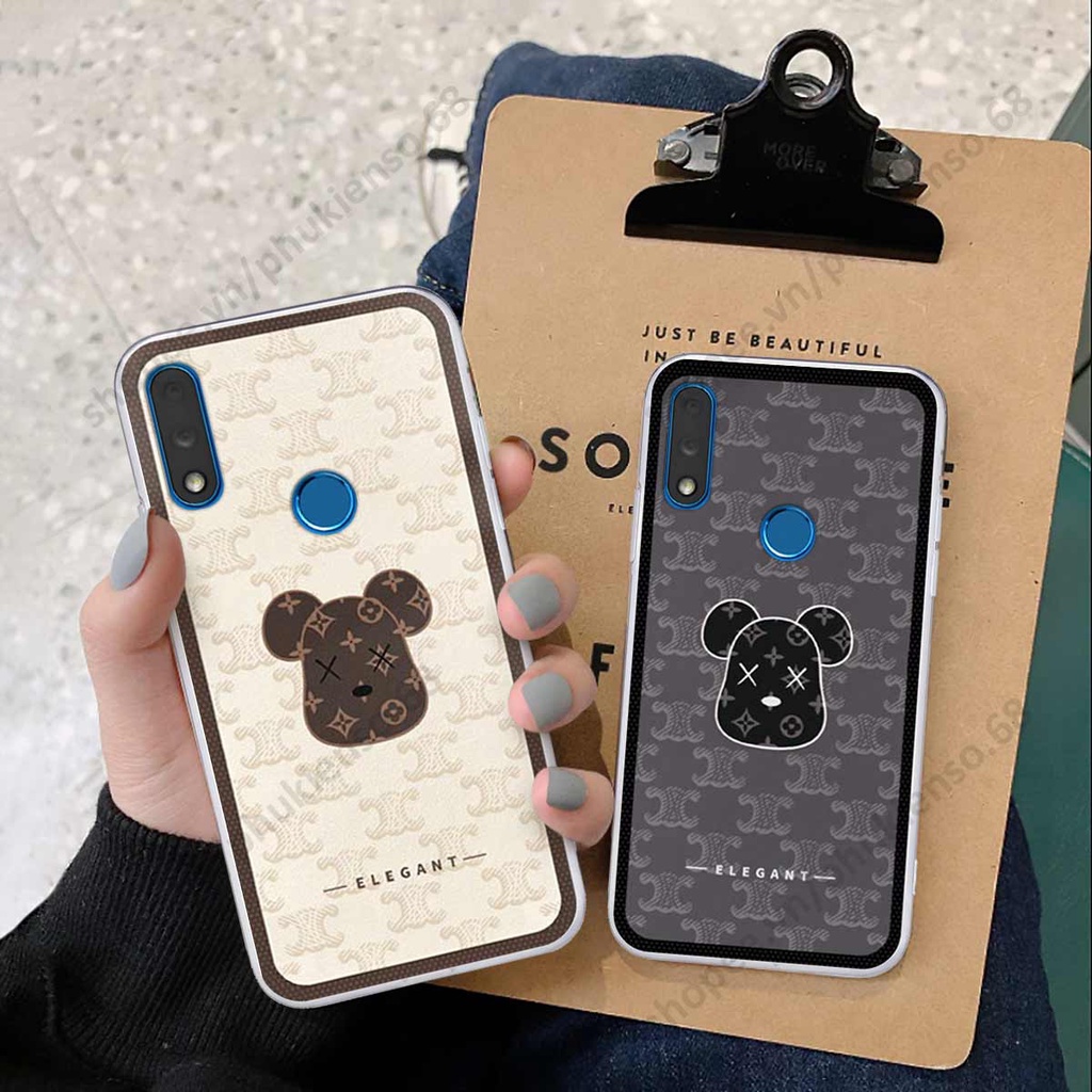 Ốp lưng điện thoại Vsmart Star 3 / Star 4 / Star3 / Star4 elegant, gấu be@rbrick cao cấp, vỏ ốp rẻ đẹp