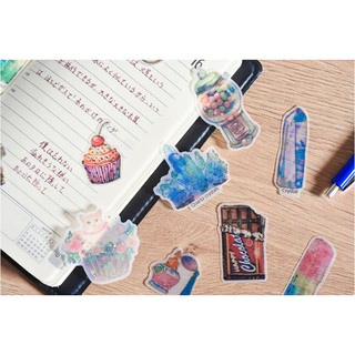 Sticker đồ ăn siêu cute/ Sticker dễ thương dán được trên nhiều bề mặt