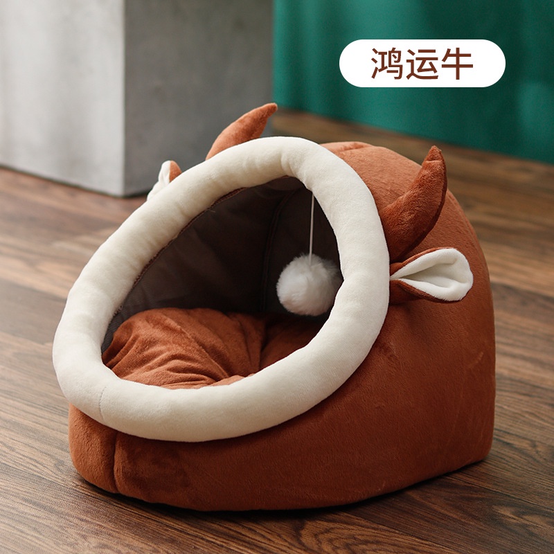 Nhà lồng chó mèo ngủ , đệm nằm thú cưng đầu trâu