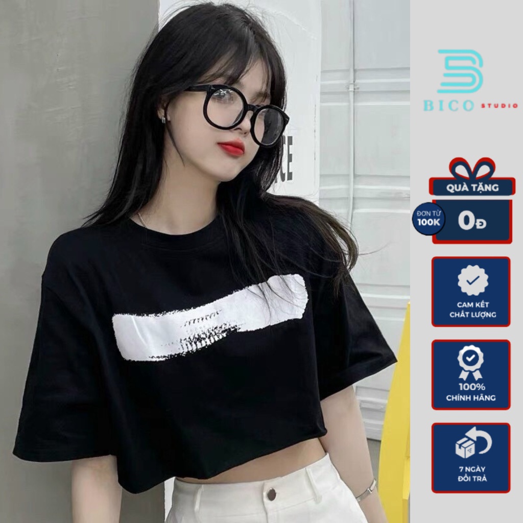 Áo croptop nữ trẻ trung dễ thương giá rẻ hàng cao cấp Bc447