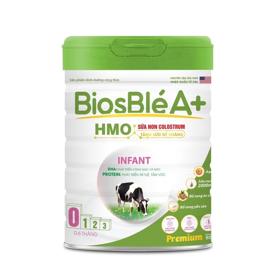 Sữa BiosBle A+. HMO INFANT Dê, Bò,Bầu, Người già, Người tiểu đường 400g / 900g