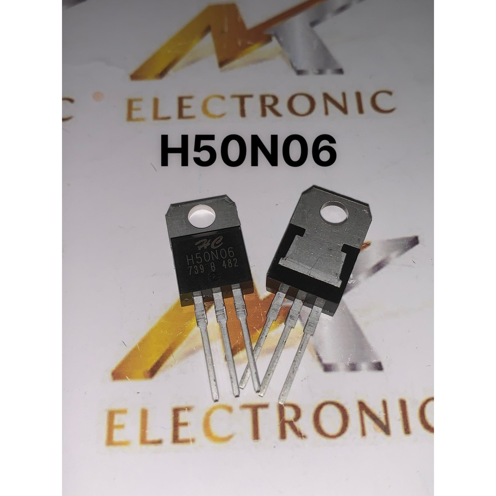 Linh kiện H50N06 50N06 TO-220 MOSFET 60V 50A Chính hãng mới 100%