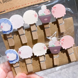 Set Kẹp Gỗ Trang Trí