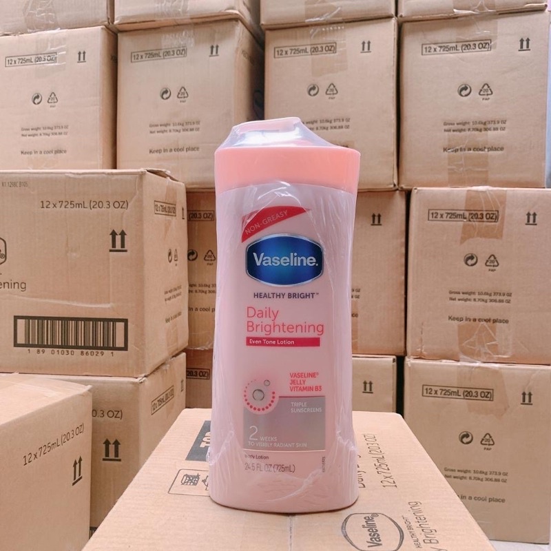 Dưỡng Thể Vaseline 725ml Mỹ - Vòi Trắng