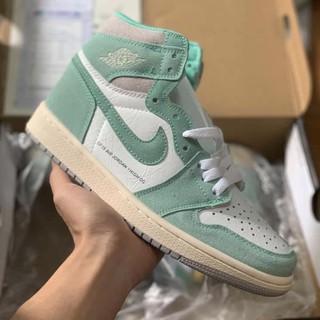 ✔️giày sneaker jordan 1 high xanh ngọc full box freeship ✔️