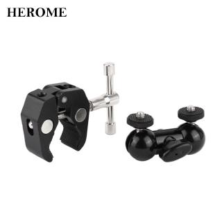 Ngàm kẹp gắn đèn LED bằng kim loại cho máy ảnh tinh tế chuyên dụng