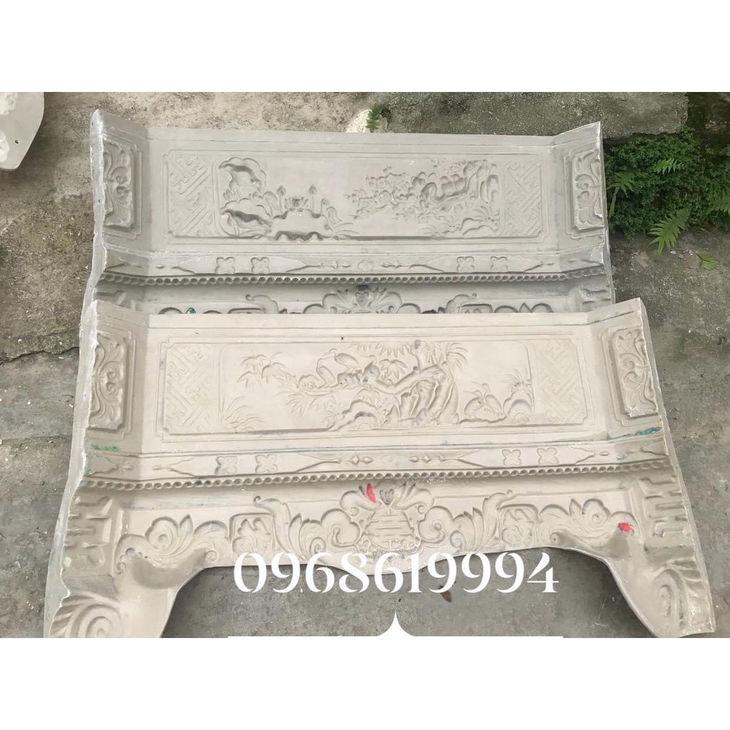 Khuôn đúc chậu vuông vát góc rộng 1.4m cao 70 cm nhựa compsoite không lòng trong