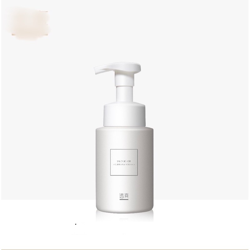 Sữa rữa mặt tạo bọt Axit Salicylic kiềm dầu, giảm mụn đầu đen, mụn ẩn Lucenbase