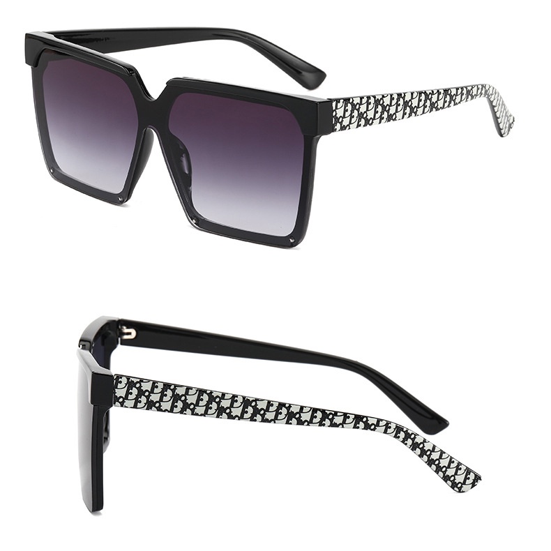 Kính Mát Gọng Vuông Lớn Phong Cách Retro Thời Trang Cho Nữ