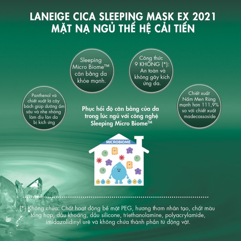 Mặt nạ ngủ minisize Cica Sleeping Mask