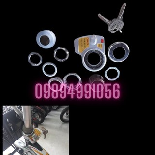 Bộ chén cổ có khóa xe đạp điện