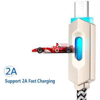 Micro USB Glowing Cable Fast Charging Data Line For Apple iPhone Android Type-C Adapter