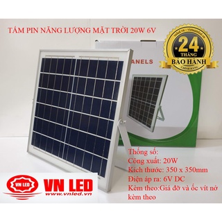 Tấm pin năng lượng mặt trời 15w, 18w, 20w 6v