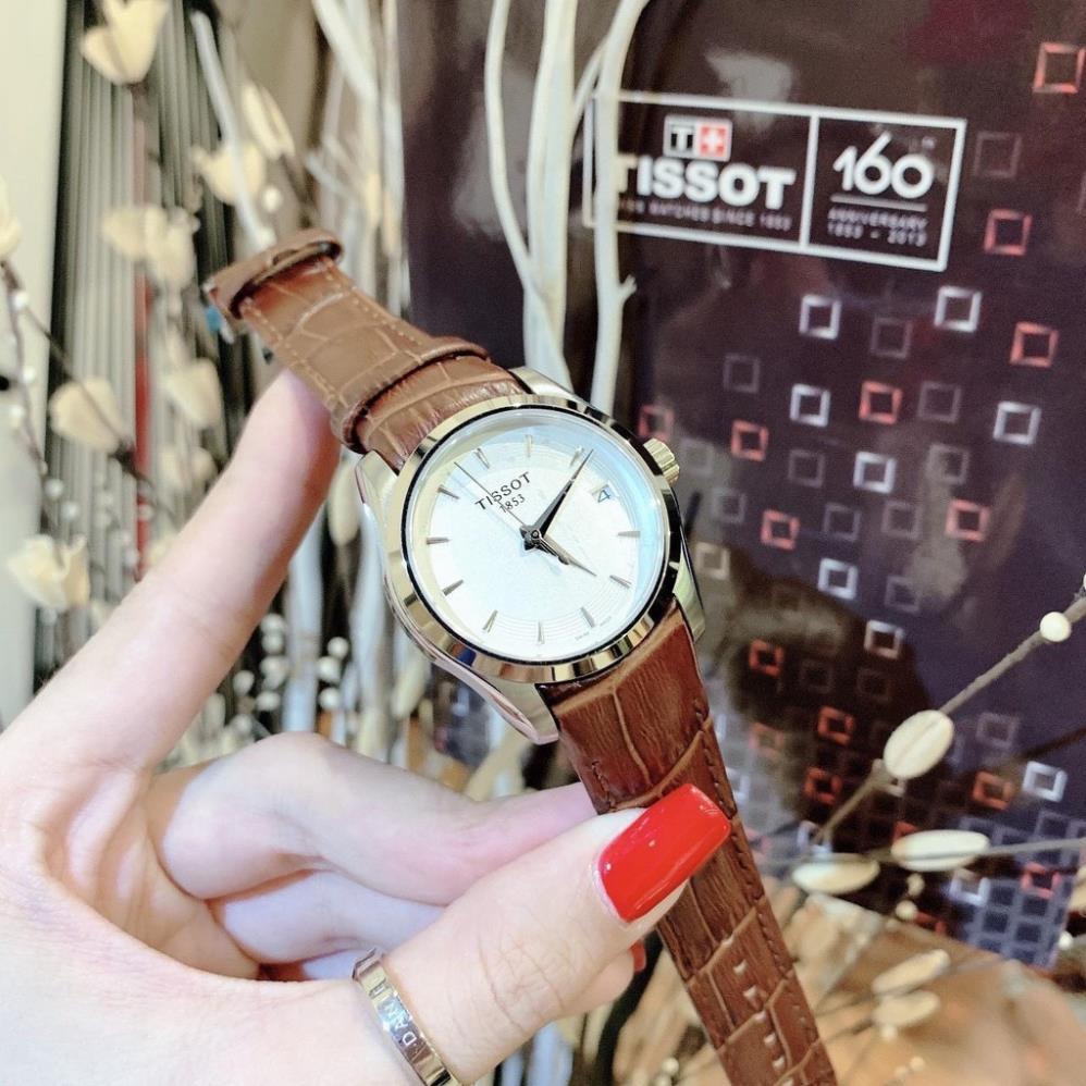 Đồng hồ nữ Tissot chính hãng cao cấp đẹp, đồng hồ nữ dây da thời trang fullbox, hàng loại 1, bảo hành 24 tháng mã A24 | BigBuy360 - bigbuy360.vn