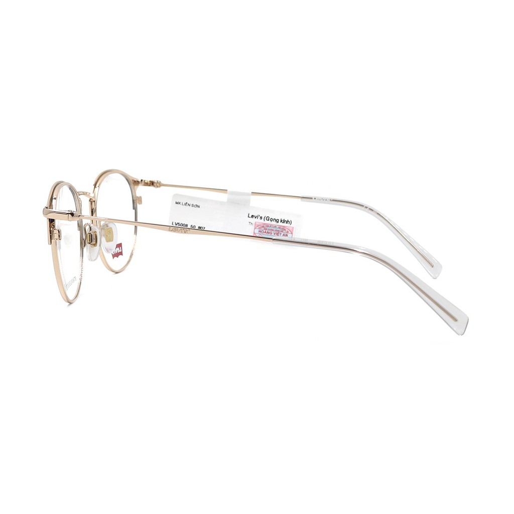 Gọng kính Levi's LV5008 807 màu sắc thời trang chính hãng, thiết kế dễ đeo bảo vệ mắt