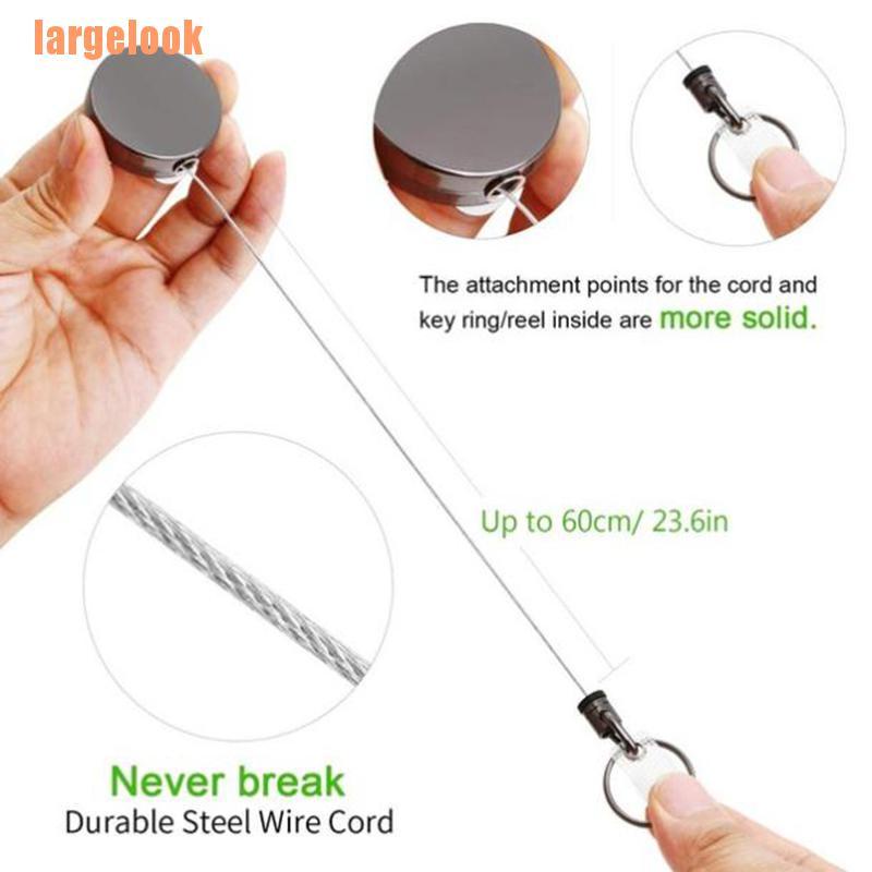 Móc Khóa Kim Loại Gắn Thẻ ID Tiện Dụng