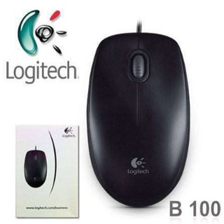 Chuột quang văn phòng logitech b100, bảo hành chính hãng .