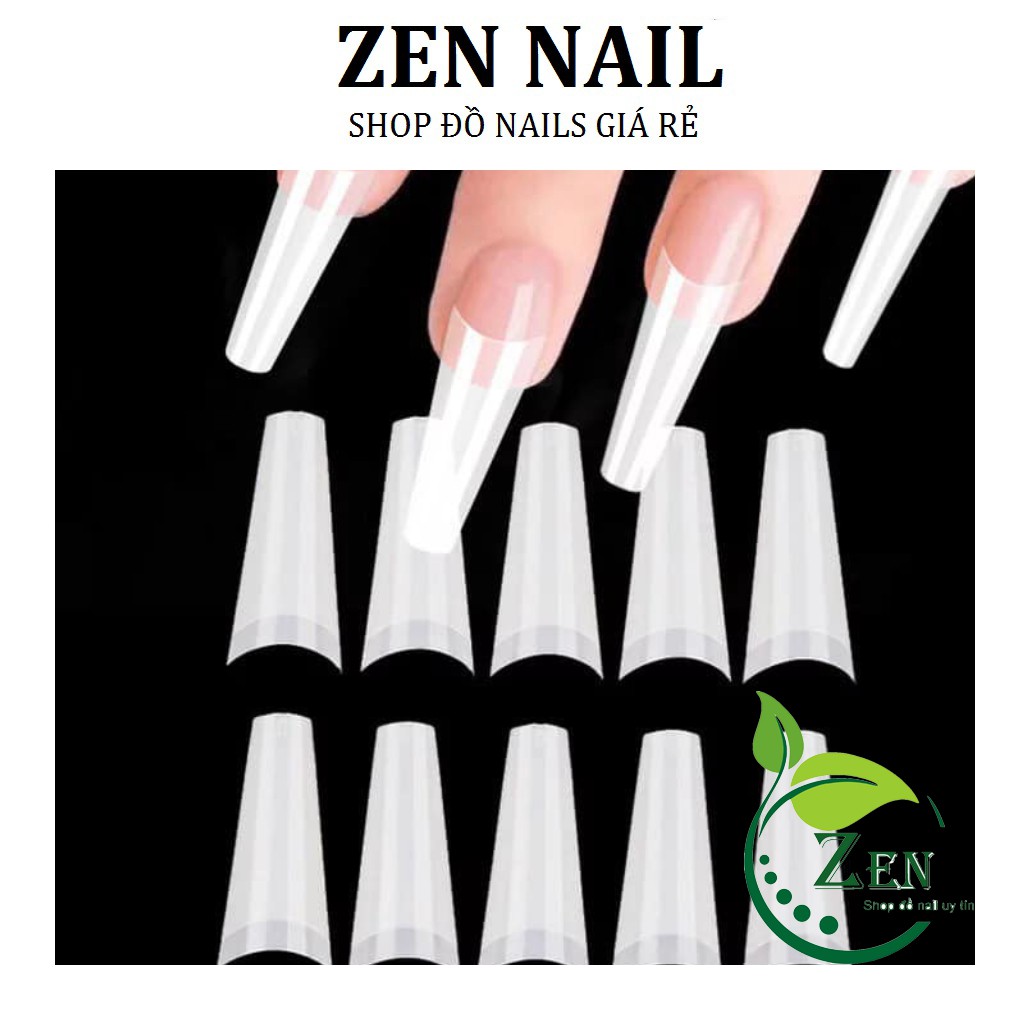 Túi Móng nối, Móng tip form thang 500 móng, Móng giả làm nail