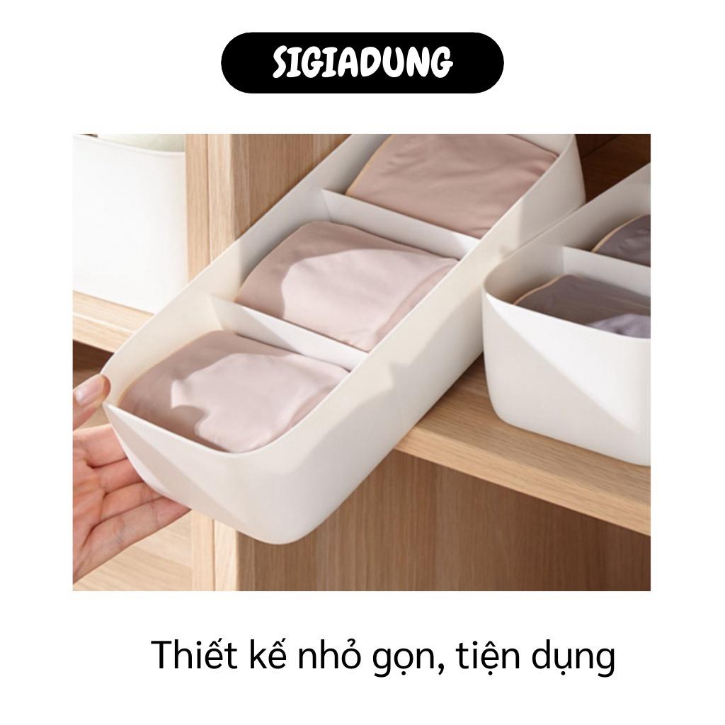 [SGD] Hộp Đựng Đồ Lót - Hộp Nhựa Chia Ngăn Đựng Tất, Vớ, Đồ Lót, Đồ Mỹ Phẩm 8926