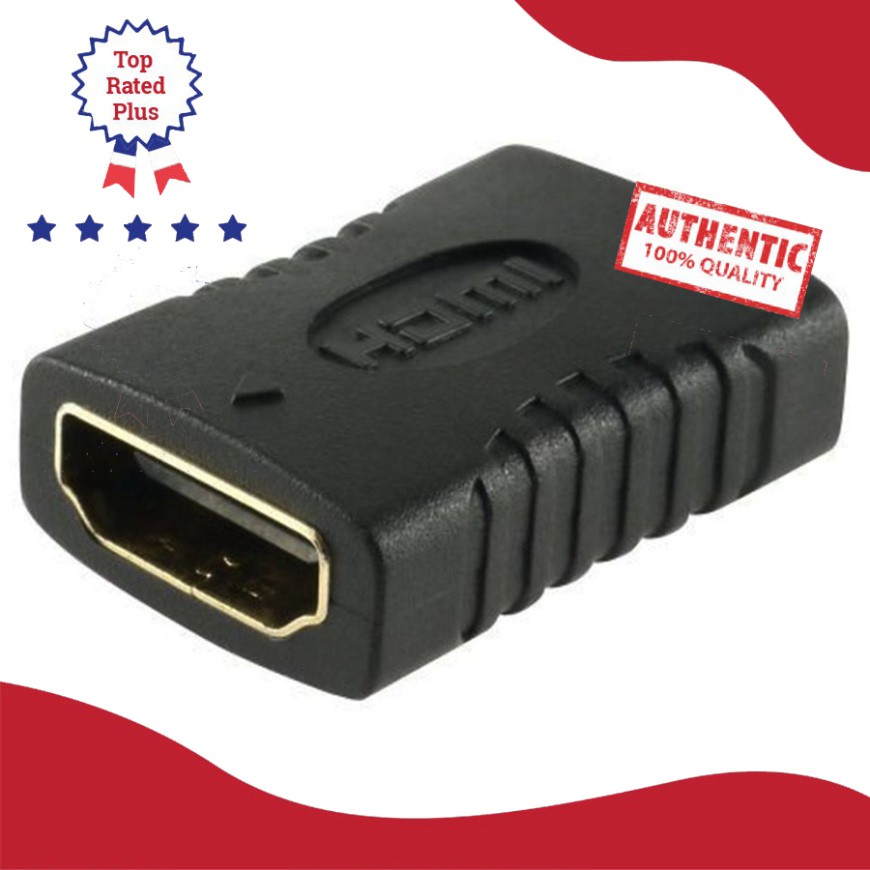 ✅ Đầu nối  HDMI - HDMI 2 đầu âm Connect Adapter ✅