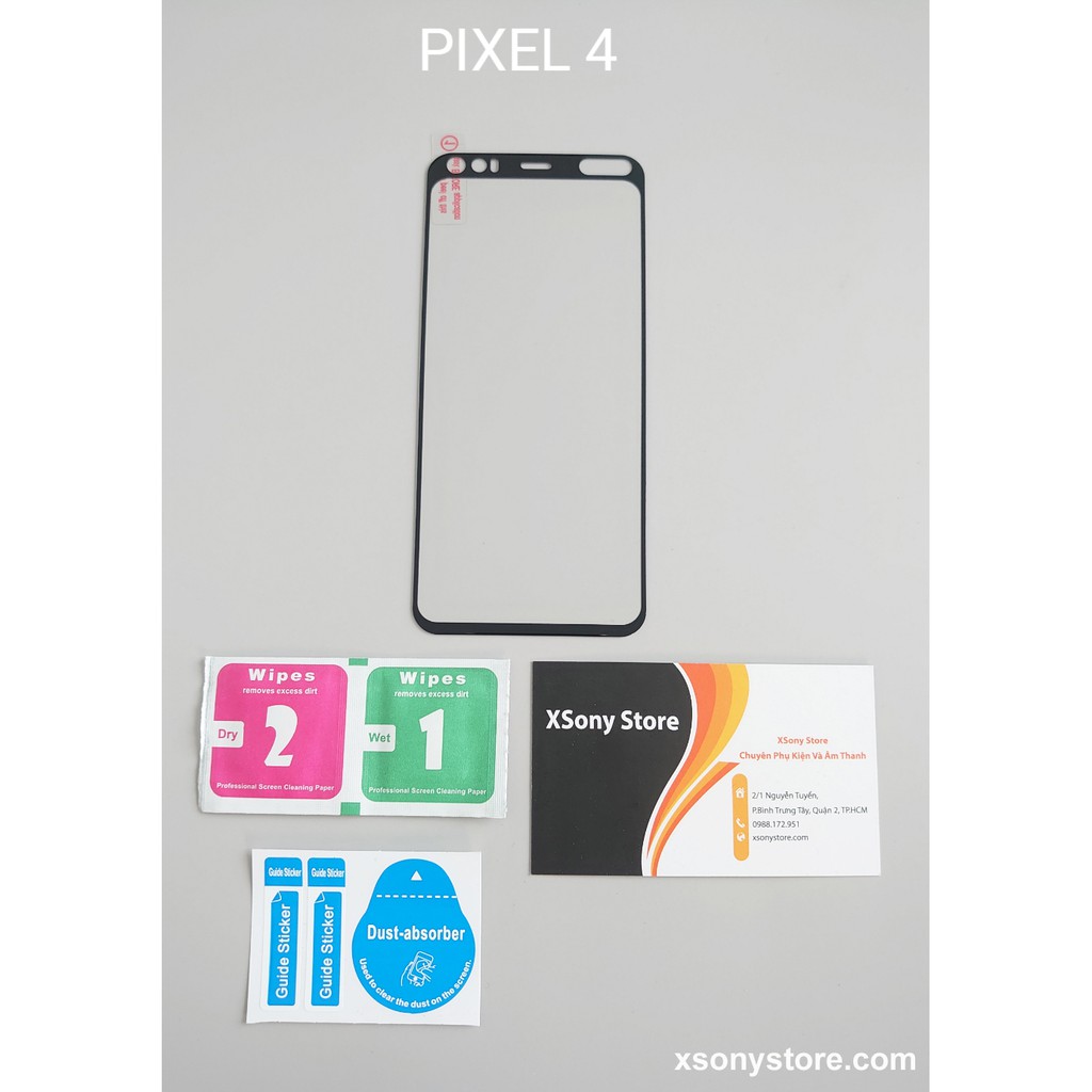 GOOGLE PIXEL 4 - Pixel 4a 5G - Pixel 4 XL - Kính cường lực Full màn hình