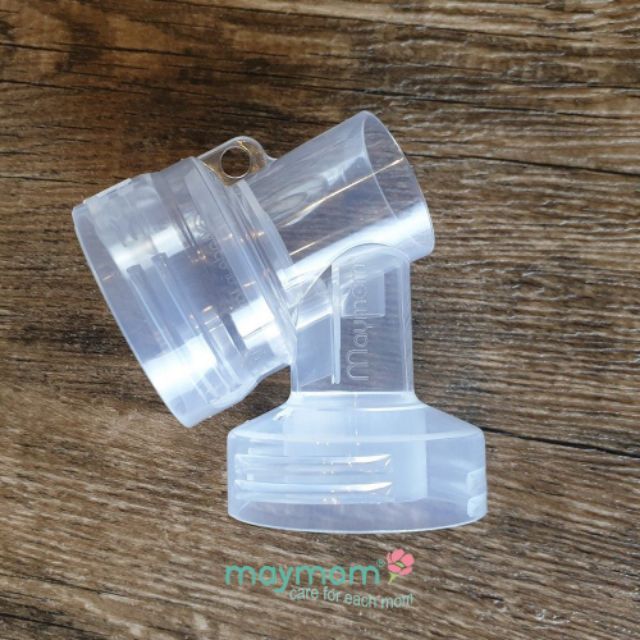 (Chính hãng) phụ kiện máy hút sữa phễu, cổ nối, van vàng, van trắng maymom (phễu rời) size 17-19-21-24 (giá 1 chiếc)