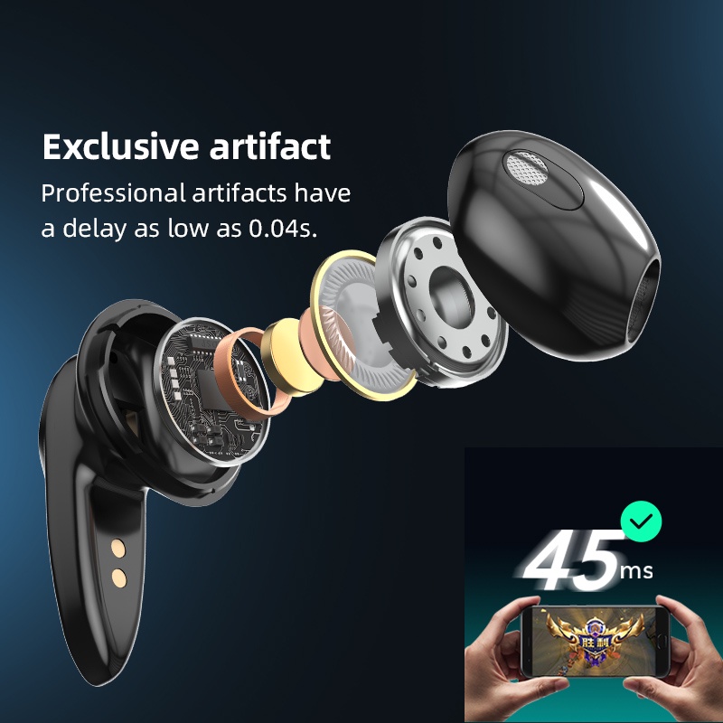 Tai Nghe Bluetooth Không Dây TWS TZUZL G30 Điều Khiển Cảm Ứng Thông Minh Chống Ồn