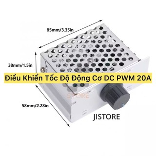 Điều khiển điều tốc tốc độ động cơ dc pwm 20a nguồn 9~60vdc công suất 300w