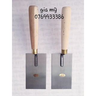 Bay Xây Vuông ( dụng cụ thi công xây dựng ) 9x16,5cm Cán Gỗ. GIA MỸ