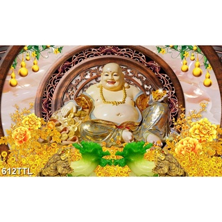 TRANH DÁN TƯỜNG 3D TÀI LỘC - TRANH PHÁT TÀI