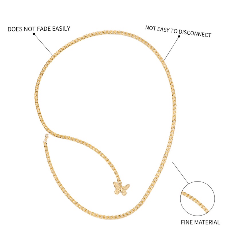 Dây Xích Đeo Thắt Lưng Bằng Hợp Kim Trang Trí Cho Vũ Công Nữ