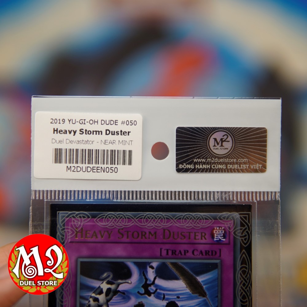 Thẻ bài yugioh DUDE-EN050Heavy Storm Duster - Ultra Rare - Bảo quản M2SCCQ-LITE