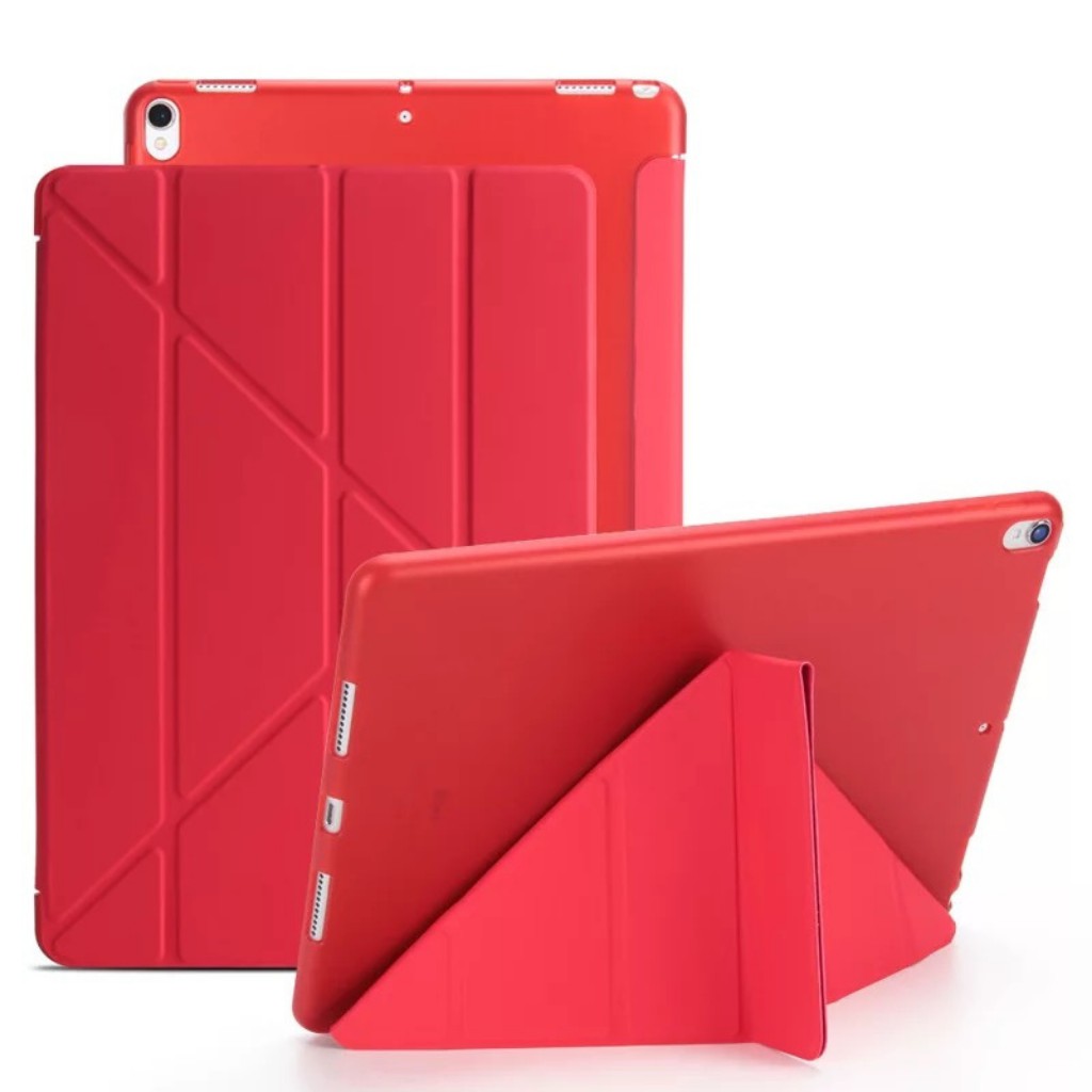 Bao da ipad Silicon Gập Tam Giác đẹp ipad Pro 12 9/11/Air 3/Air4/gen 5/6/7/8/9...MART CASE