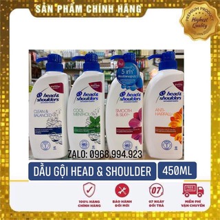 Dầu gội đầu head & shoulder 450ml thái lan
