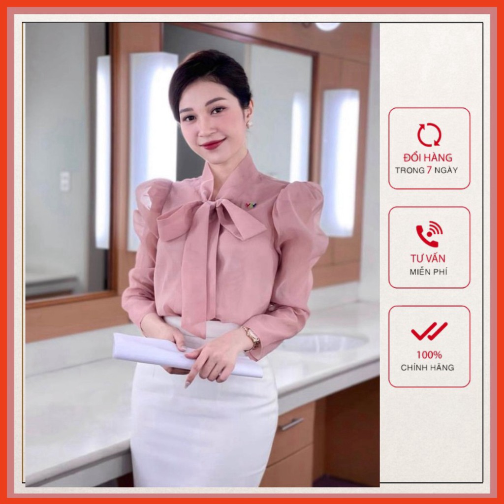 Sale Áo Sơ Mi Nữ Đẹp - Áo Sơ Mi Nữ Công Sở Lụa Tiểu Thư Sang Chảnh Thời Trang Nữ Cao Cấp Đi Chơi Đi Làm Giá Sỉ 🔥FREESHI
