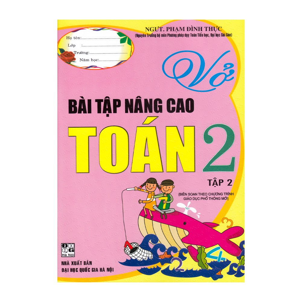 Sách - Vở bài tập nâng cao Toán 2 tập 2 (Biên soạn theo chương trình giáo dục phổ thông mới)