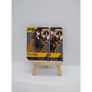 Thẻ bài sưu tầm card T-Dolls Girls Frontline WA2000 (Skin)